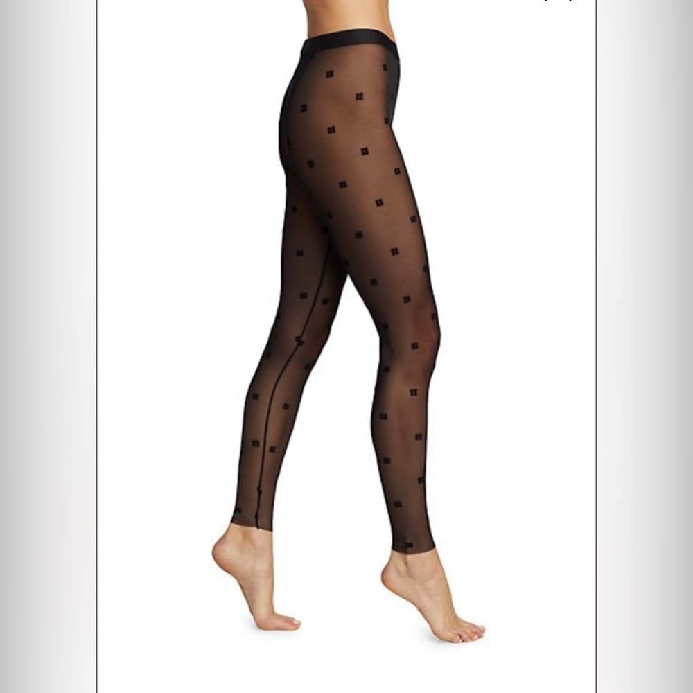 GIVENCHY transparent leggings tights